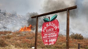 El Dorado Fire: Hundreds evacuate as blaze grows to nearly 2,200 acres, 5% contained