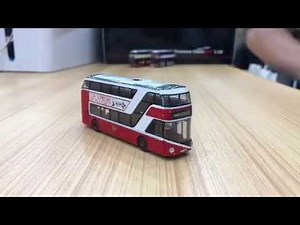 Tiny UK1-3 New Routemaster London Bus Unboxing