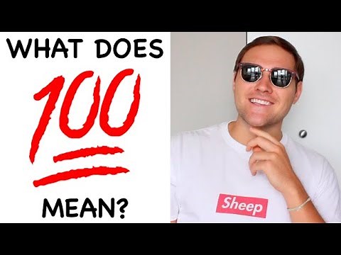 What does the 100 Emoji mean? | Emojis 101