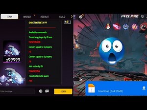 Free fire shadow bot V1.0 ob50 download and tutorial for Android (non root) link in media fire😱
