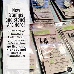 3 comments | Want a Free Stamp Set? New Stamps And Layered Rose Stencil Are Here and Shipping Now  Grab one of our Pre-Order bundles and get yours by next week! (While supplies last) We only have a limited supply of the Bundles where you get one of the Stamp Sets Free! Thanks for tuning in  *at release Monday April 11th all New Stamp Sets and Stencil will be available individually. | Ink On 3 | Facebook