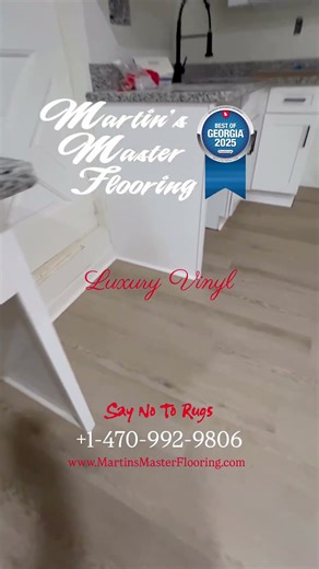 Martin's Master Flooring in Loganville, GA - Studio Renovation with Luxury Vinyl