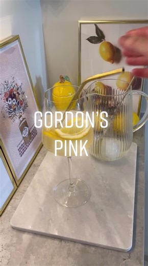 Refreshing Gordon’s Pink Lemon Cocktail Recipe