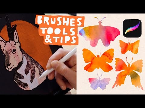 How I use Procreate to Make Stickers and Digital Art! Procreate Tips