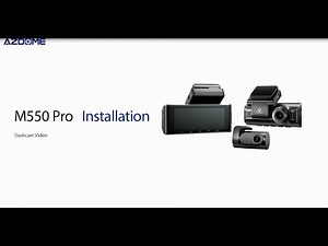 AZDOME M550 Pro Installation Guide Video