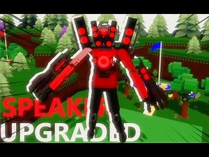 UPGRADED Titan Speakerman V2 | Roblox Build a boat