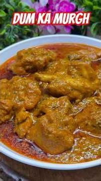 Dum Ka Murgh 🍗 | Melt in Mouth Chicken Recipe | Quick & Easy #shorts