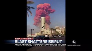 BLAST SHATTERS CITY: The death toll continues to rise after the massive Beirut explosion, with at least 135 dead and thousands injured, a search for the missing and new details about the ammonium nitrate that caused the blast. Ian Pannell reports. https://abcn.ws/2PszGyK | ABC World News Tonight with David Muir