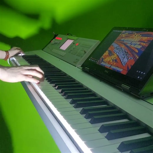 Magnificent Electric Guitar Sound on Korg M3 🎸 Joe Satriani 🔥