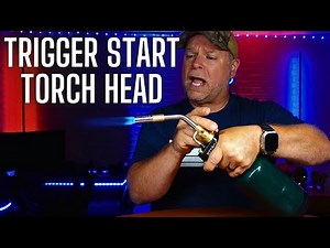 Propane Torch Head | Trigger Start Mapp Gas Torch