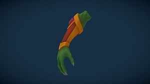 Handpainted Arm - 3D model by AmauryS7
