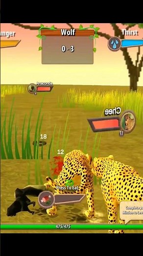 The Ultimate Cheetah Experience In The Savanna | Wild Animal Simulator #savannah #cheetah