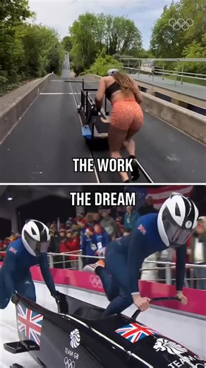 The Olympic Games on Instagram: "Mica Moore owning it on and off the track. 🛷✨ 📹: TT @micaruns #Olympics #MilanoCortina2026 #WinterOlympics #Bobsleigh"