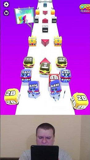 Jelly Run 2048 ❗Level 626❗#2048 #games #shorts