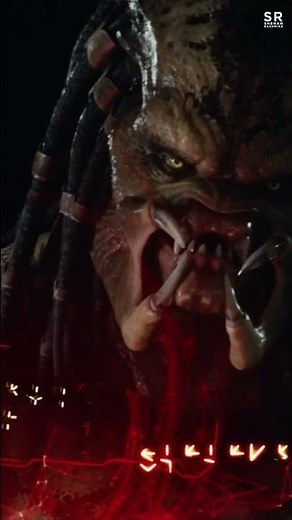 Upgraded Predator Spitting On Police Car scene