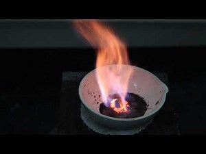 Fire without matches: reaction of potassium permanganate and glycerol