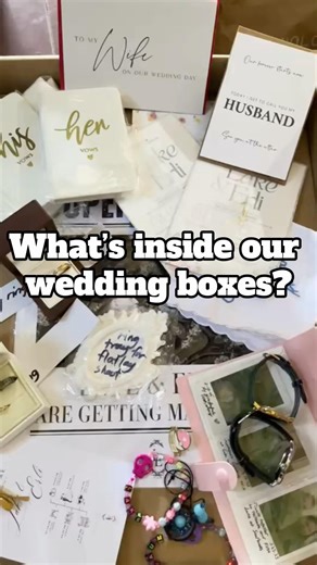 What’s Inside Our Wedding Boxes