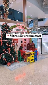 🌟 10 HOLIDAY ACTIVITIES HAPPENING THIS SEASON AT NEBRASKA FURNITURE MART @nfmpics 🌟 📍 5600 Nebraska Furniture Mart Dr, The Colony, TX 75056 🎄 Save this post & tag someone you want to go with! 1️⃣ Letters to Santa 🗓️ 11/5-12/14 💲 FREE 📮 Fill out a postcard to Santa in-store and drop it off in the North Pole Express mailbox! 2️⃣ Santa Stravaganza 🗓️ 12/13 & 12/14, 11am-3pm 💲 FREE 🎅 Enjoy two days filled with free holiday fun! Activities include cookie decorating, activities with Mrs. Cla