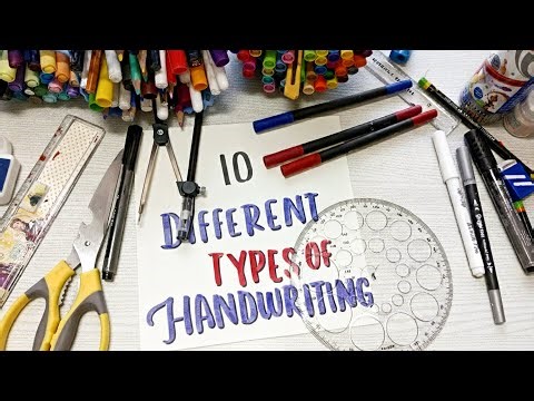 “10 Beautiful Handwriting Styles You Must Try!”#youtube #calligraphy #handwriting