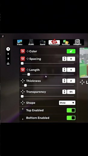 best rivals settings?
