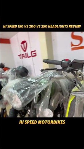 Hi Speed Motorbikes 🔥 Infinity vs Batllo 5 vs Cyclone ⚡ Headlights Comparison! #shorts