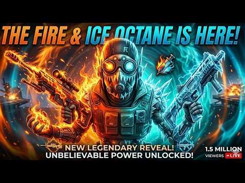 THE FIRE & ICE BEAST IS HERE! 🐺🔥 (Apex Legends Octane Gameplay)