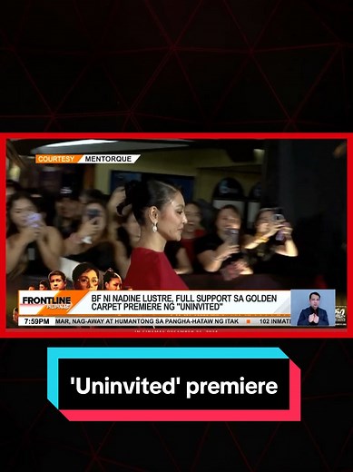 Mala-Hollywood Vibes sa Golden Carpet Premiere ng 'Uninvited'
