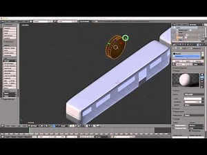 How to make Train in Blender