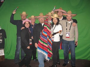 Students display robots, cars, plane, tractors and their own designs at SolidWorks World 2011