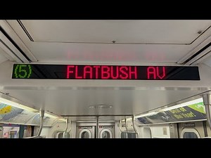 IRT Lex Av Express: R142 (5) Train [Eastchester-Dyre Av to Flatbush Av-Brooklyn College #Reverse2]