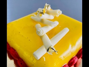 How to make Chocolate Curls - Pastry Chef Jordane