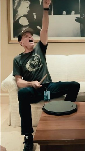 Backstage antics. Pat Steward on drums is next level! #bryanadams #backstage #acoustic