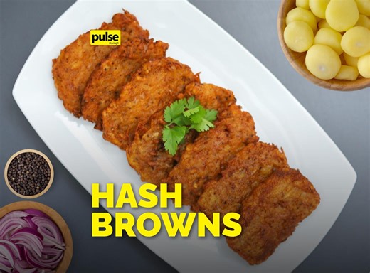 61K views · 165 reactions | Level up your breakfast game with these homemade Hash Browns! Crispy on the outside, fluffy on the inside, they're perfect way to start your day! Here's how you can make them. Tap the link for the full recipe: https://bit.ly/3UiuoGT | Pulse | Facebook