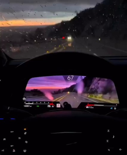 2025 Cadillac escalade's 5.5-inch high-definition dashboard camera captures the road with crystal clarity-highlighting details even your eyes might miss. [📹 AutoExpo2025]