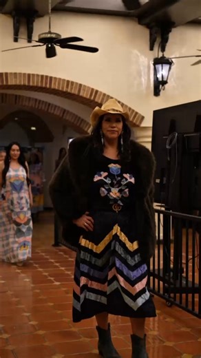 Angela Howe on Instagram: "Little clip of the beautiful models wearing Choke Cherry Creek’s newest collection. The Lateral Kindness Collection drops tomorrow, December 15th, 2025 at 6pm MST. Special thank you to Lynn Nuvamsa for inviting us!! And to everyone who made the show special. It was a great day! Show: Kiva Institute APKivaCon 2025 in Las Vegas Producer: Cora Kay Productions Mua: Iconic Winyan by Jen Atchico Video: Creative Solutions by Christiane Woody Models: Jen Atchico @iconic_winyan