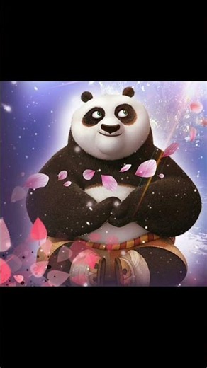 Kungfu Panda in Meditation Mode thinking of Food🍜