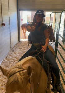 Barrel Practice at CNFR: Day One with Texas Aggie Rodeo