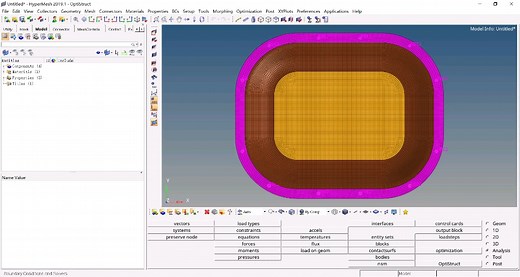 optistruct薄壁件形貌优化技术（加强筋布局方式）方献军老师讲解