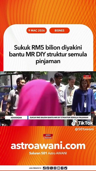 Dokumen telah difailkan dengan Suruhanjaya Sekuriti Malaysia untuk menubuhkan program sukuk ini, yang merangkumi program Nota Hutang Sederhana Islamik (IMTN) serta Program Kertas Komersial Islamik (ICP) dengan had sub-RM1 bilion. #AWANInews