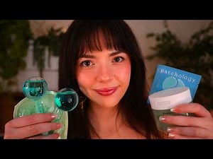 ASMR Getting You Ready For Bed & Tucking You In ✨ (hair care, skincare, pampering)