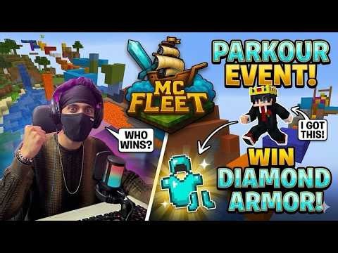 🏆 MCFleet Parkour Tournament LIVE | Winner Gets OP Reward 😱 @McFleetDotNet MInecrfat Live