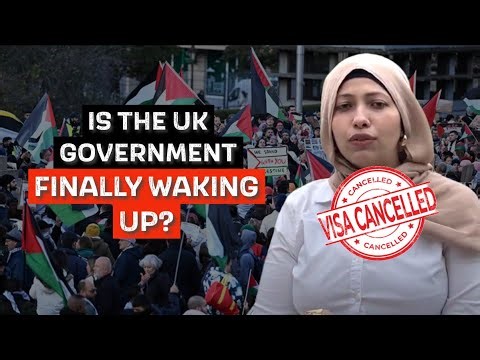 PRO-PALESTINE PROTESTOR TO BE DEPORTED FROM BRITAIN