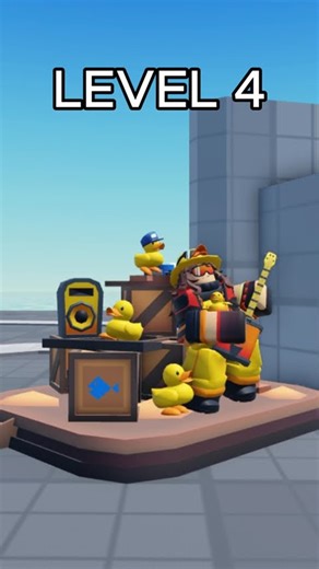 All 5 Ducky DJ Upgrades Shown #roblox #tds #gameplay