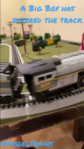 A Bachmann Union Pacific HO Scale Enters our Model Train Railway #Shorts