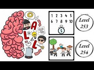 Brain Test All Star : Level 253 , 254 – How to Solve? (Walkthrough)