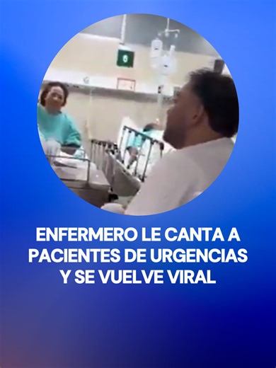 ¡Para alegrarles el día! 🥹 Un enfermero del IMSS se hizo viral porque le canta a pacientes de Traumatología para que se olviden por un ratito de los momentos difíciles. 🥰 #noticias #Tiktokinforma #tiktokmehizover #virales