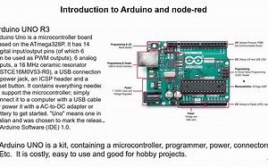 Introduction to Arduino and node-red