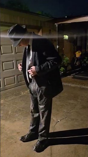 Black Suit n Tie Rain and Mud. Blues Brothers style. #funny#wam#wetlook#rain