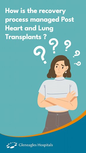 Discover valuable insights into managing the recovery process post-Heart and Lung Transplant in our HealthHive series. Join Dr Balasubramaniam Govini, HOD & Sr Consultant in Cardiothoracic Heart & Lung Transplant & Robotic Surgery, as he shares essential tips for a successful recovery journey. #gleneagleskengeri #healthhive #cardiology #Transplant #Heart #Lung #Transplant | Gleneagles BGS Hospital, Kengeri