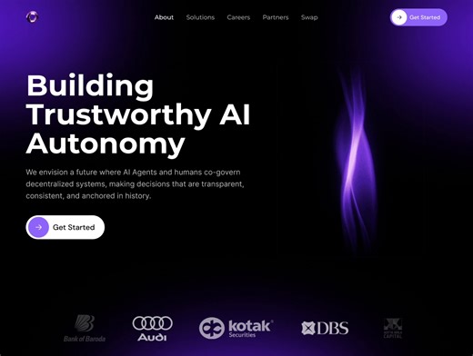 AI agents and blockchain platform
